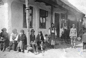 Ясиня, Закарпатье, 1914. Еврейская семья