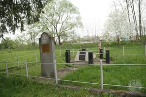 Mass grave in the cemetery