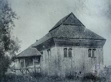 Деревянная синагога "Новая". Фото П.Жолтовского, 1930 г.