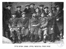 Group of students "Bnei Akiva", party of Mizrahi