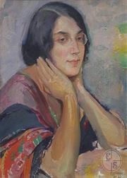 Вильгельм Вахтель. Портрет девушки, 1924