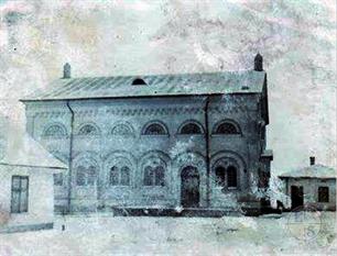 Synagogue in Kopychyntsi, early 20th century