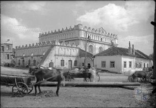 Площадь перед синагогой, 1939