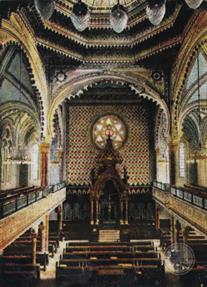 Интерьер синагоги, 1904