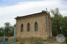 On the Catholic cemetery is the chapel, built in not typical for these places roman style