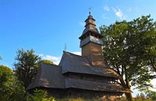 Колодное, старейшая в Украине деревянная церковь. Фото Юрій Крилівець, Википедия