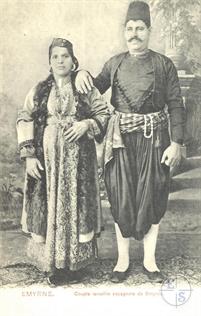Измир (Смирна), Турция. Еврейская сефардская пара