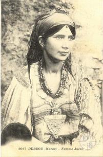 Дебду, Марокко, 1914. Еврейская женщина