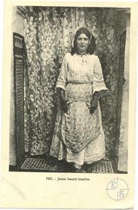 Фес, Марокко, 1918. Красивая еврейская девушка