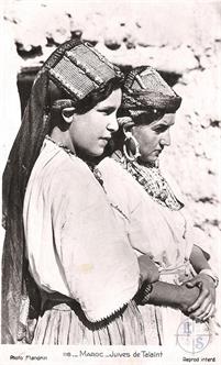 Талаинт, Марокко, 1930. Еврейки Талаинта. Фот. Flandrin