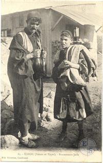 Касабланка, Марокко, 1926. Сцены и типы: евреи-старьевщики. Изд-во Krixorian, Casablanca