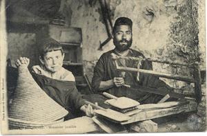 Мекнес, Марокко, 1915. Еврейский столяр