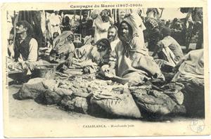 Касабланка, Марокко, 1908. Еврейские торговцы