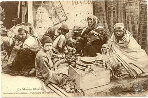 Касабланка, Марокко, 1910. Евреи - изготовители мехов (сильфонов)