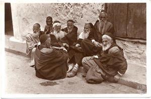 Марокко, 1920. Группа старых евреев