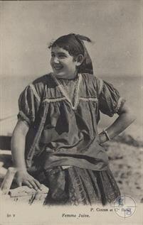 Рабат, Марокко. Еврейская женщина. Изд-во P.Cousin et Cie, Рабат
