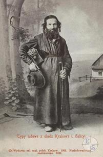 Типы людей с околиц Кракова и Галиции, 1901