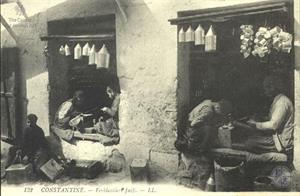 Еврейские жестянщики в Константине, Алжир. Изд-во Leon & Levy