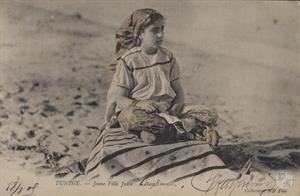 Тунис, еврейская девочка