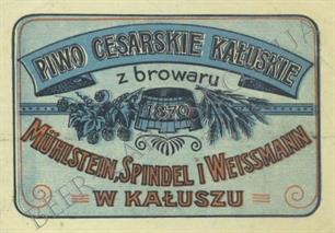 Пивзавод в Калуше был основан евреем Мозесом Вейсманом в 1870 году