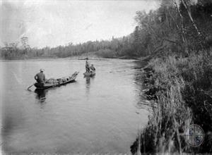 На реке Бира, 1928 г.