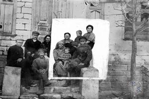 Группа колонистов. Сельскохозяйственная колония "Гринфельд" (Шутово), Одесский район, Украина. 1927 г.