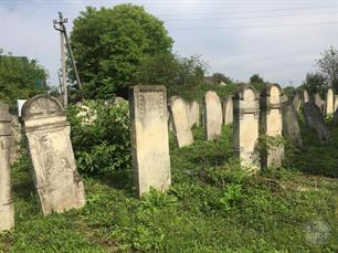 Jewish cemetery in Velykyy Kuchuriv, 2019