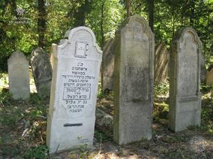 Jewish cemetery in Banyliv-Pidhirnyy, 2016