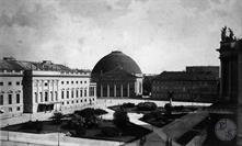 Bebelplatz, он же - Опера плац, 1880. Опера слева, в центре - собор св. Ядвиги, справа - старая библиотека
