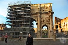 Триумфальная арка Константина, 315 г. 