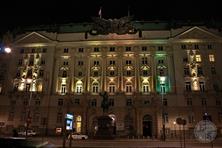 Правительственное здание - бывшее военное министерство Австро-Венгерской империи
