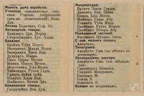 Гусятин в справочнике "Весь Юго-Западный край", 1913