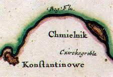 На карте Боплана, 1650