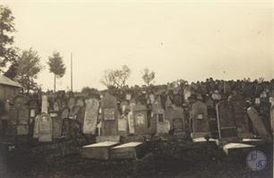 Jewish cemetery, 1916