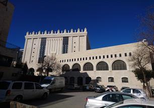 Synagogue in the Kiryat Belz neighborhood of Jerusalem