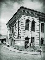 The western facade of synagogue