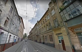 Начало улицы Замарстыновской, скриншот