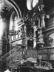 Интерьер Большой синагоги, 1910-е гг