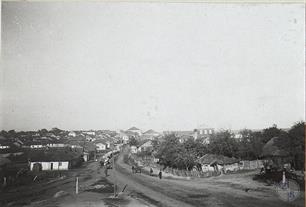 Горохов, 1917. Справа на заднем плане видна синагога