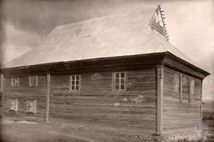 Деревянная синагога в Норинске, 1928