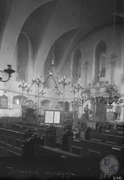 Интерьер синагоги, 1925