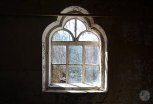 Вид из окна чернобыльской синагоги