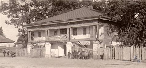 Деревянная синагога в Дымере, 1930
