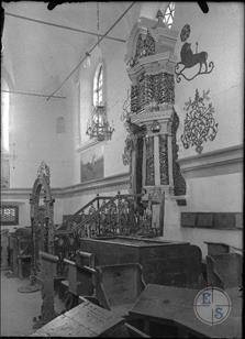 Арон-кодеш и росписи стен синагоги, 1930-е