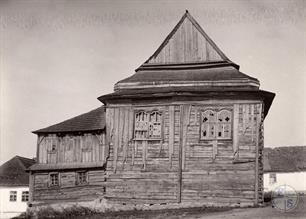 Синагога в Лянцкоруни. Восточный фасад, 1930