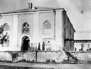 Great Synagogue in Khorostkiv, 1917