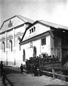 Synagogue and beit-midrash in Buchach, beg. 20th century