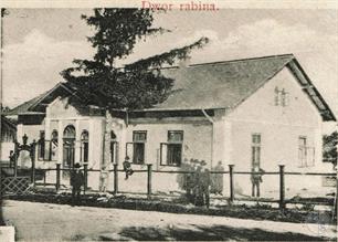 Rabbi's court in Kopychyntsi, 1900-1905