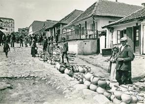 Market in Vishnevets,  beg, 20th century