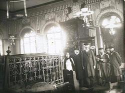 Интерьер одной из ольгопольских синагог